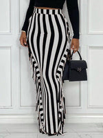 Fringe Combo Stripe Skirt